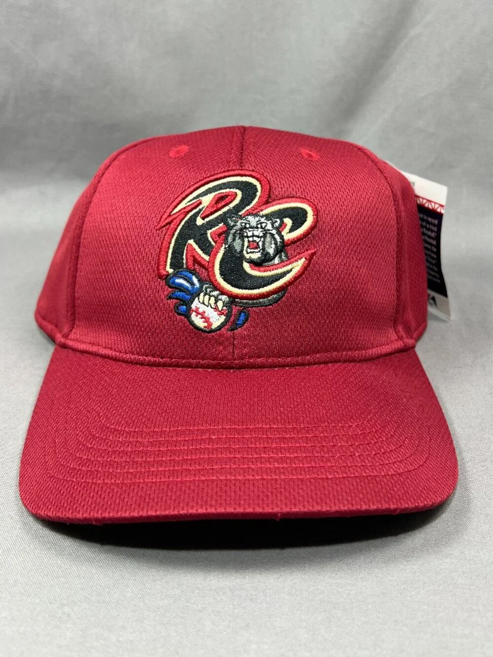 Sacramento River Cats OC Sports MiLB Hat Strapback Red Adjustable Adult Ball Cap